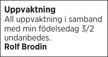 Uppvaktning 