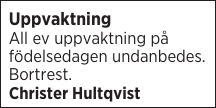 Uppvaktning