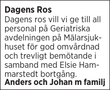 Dagens Ros 