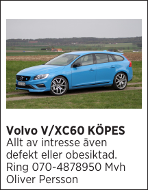 Volvo V/XC60 KÖPES