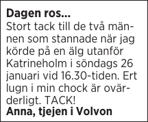 Dagen ros...