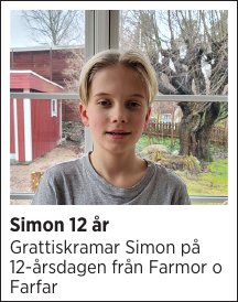 Simon 12 år