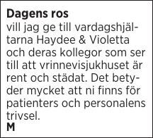 Dagens ros