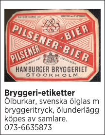 Bryggeri-etiketter 