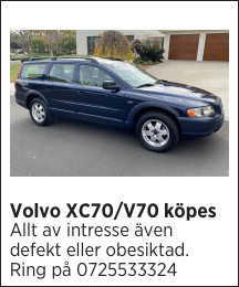 Volvo XC70/V70 köpes