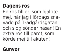 Dagens ros