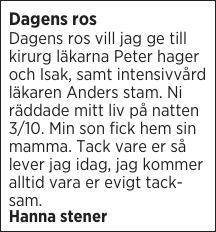 Dagens ros