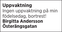 Uppvaktning