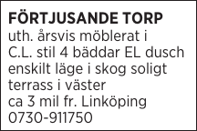 FÖRTJUSANDE TORP