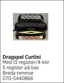 Dragspel Curtini