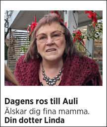 Dagens ros till Auli