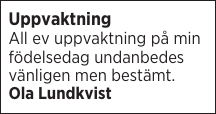 Uppvaktning