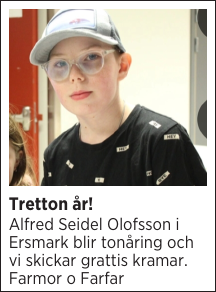 Tretton år!