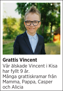 Grattis Vincent