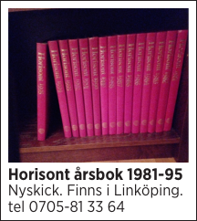 Horisont årsbok 1981-95